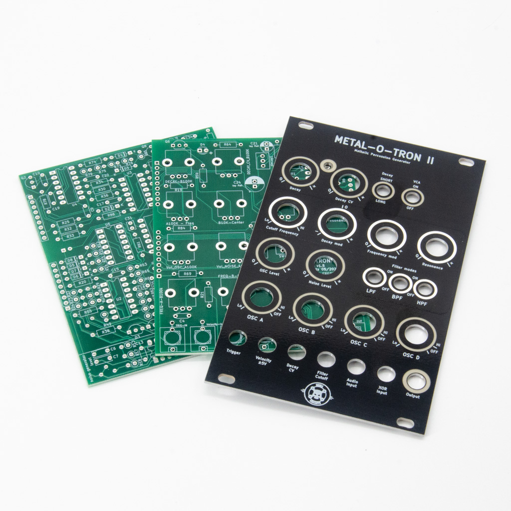 SKULL & CIRCUIT モジュラー DIY PCB & パネルセット Eurorack DIY Modules | Skull And Circuits